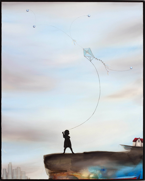 Girl With Kite